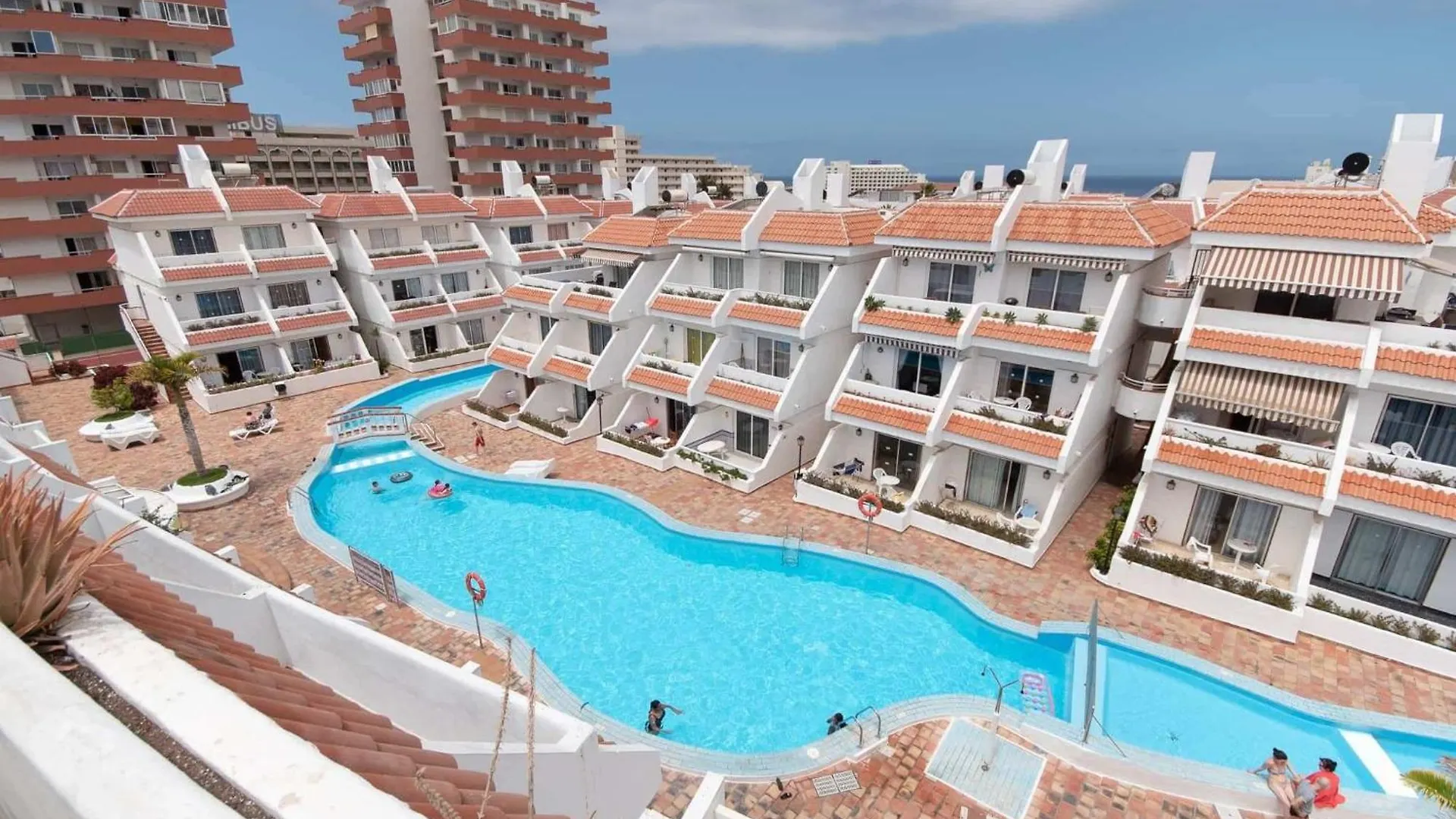 公寓 Las Floritas 24 - One Bed With Pool View 阿罗纳 西班牙